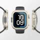 AmazingThing Titan Pro Aluminum Case for Apple Watch 11 46mm - Titanium