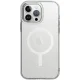 Uniq iPhone 15 Pro Max Case LifePro Xtreme Magclick, Transparent Silver