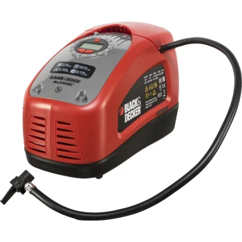 Black & Decker ASI300 Air Compressor, 12 V / 230 V, 11 bar