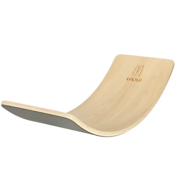 Wooden Balance Board with Felt LULILO AJLO, Grey