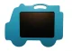 Bakalu Double-Sided Magnetic and Chalk Board Car with Magnets