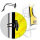 Neo-Sport Precision Soccer Goal Target 215 x 150 cm - Improve Your Shooting Accuracy