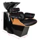 Gabbiano Florencja Hairdressing Wash Unit, Black/Walnut