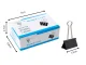 Metal Binder Clips 19 mm, 12 Pack, Black