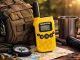Baofeng BF-T6 walkie-talkie set (2 pcs), up to 2 km, 1500 mAh, LED flashlight, yellow