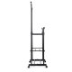 Massido 686200 standing clothes rack, black