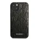 Karl Lagerfeld Monogram Plaque Case for iPhone 13 mini, Black