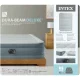 Intex 64824 Double Inflatable Air Mattress 203x152x46 cm with Built-in Electric Pump