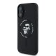 Apple iPhone 16 Plus 6.7\'\' Karl Lagerfeld Karl&Choupette Glitter MagSafe Cover Case, Black