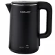 Electric Kettle 1500W with Temperature Control and LED Panel, 1.9L, Black