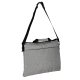 15.6 Inch Laptop Bag Briefcase with Shoulder Strap for Men Women, Grey