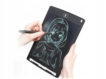 LCD Graphic Drawing and Writing Tablet, 8.5", Black