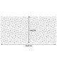 Christmas Tablecloth with Silver Snowflakes 260x140 cm Ruhhy 22792, White