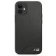 Apple iPhone 12 mini 5.4\" BMW M Collection Smooth PU Case Cover (BMHCP12SMHOLBK), Black