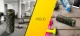 Massage Foam Roller 4FIZJO Mini EPP 15 cm, Black/Yellow