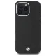 BMW iPhone 16 Pro Case Sign Full Wrapped Metal MagSafe, Black