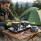 Mountain Goat Camping Cookware Set 9 Pieces