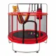 Kids Garden Trampoline with Safety Net and Accessories, 155 cm, Red