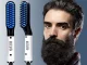 Electric Beard and Hair Straightener Comb for Men, White