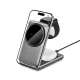 Tech-Protect QI15W-A42 3-in-1 Wireless Charger with MagSafe - Gray