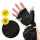 4FIZJO Training Gloves with Wrist Wrap M, Black