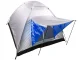 4-Person Igloo Camping Tent with Canopy, 200x200cm