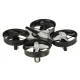 JJRC H36 Mini RC Drone with 6-Axis Gyro and LED, Black