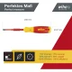 Wiha screwdriver with bit magazine LiftUp electric, 7-pcs, Red/Yellow