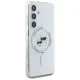Karl Lagerfeld Button Karl & Choupette Heads MagSafe Case for Samsung Galaxy S25 White