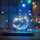 Battery Operated String Christmas Fairy Lights Decorations 100 LED, Multicolored