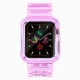 Strap Light Set Silicone Band with Case for Apple Watch 38mm Red
