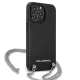 Karl Lagerfeld Textured & Chain Case for iPhone 13 Pro / 13 - Black