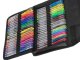 Colored Gel Pens Set in Case, 120 pcs. + 120 Rods