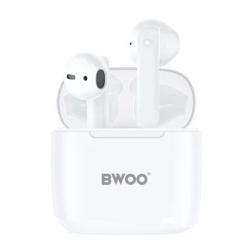 BWOO BW94-WH TWS Wireless Earphones, White
