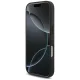 Karl Lagerfeld Saffiano Mono Patch Choupette case for iPhone 18 Pro / 17 Pro, black