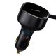 Baseus Enjoyment 2in1 car charger 30W black (CGTX000001)