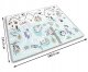 Izglītojošs sarullējams bērnu putu paklājs Nukido NK-342 | Kids Roll-up Foam Mat