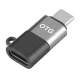 Puluz 8-Pin to USB-C OTG Adapter PU657B, Black