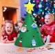 Felt Christmas tree 50 cm x 70 cm DIY