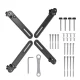 Maclean MC-990 Non-VESA Monitor Adapter Mount Kit, 17\"-32\", 10kg, Black