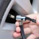 Compact 12V Car Tire Compressor, black