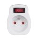 Maclean MCE13 Plug-in Socket Adapter with Switch, 3500W