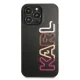 Karl Lagerfeld Multipink Brand Case for iPhone 13 / 13 Pro - Black