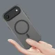 Magnetic Abrasive iPhone 17 Air Case with MagSafe Support, Matte Black