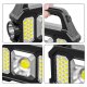 Uzlādējams Saules Bateriju Lukturītis, 6000K | Solar Rechargeable Flashlight