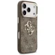 Guess 4G PU Big Classic Logo Case for iPhone 17 Pro, Brown