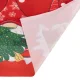 Ruhhy Christmas Table Runner with Gnomes 180x40 cm, Red