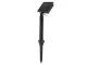 Solar LED Garden Paw Print Lights, 4 Pcs, Black