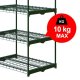 Plonos 4921 Greenhouse with Shelves, 69x49x125 cm