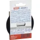Tesa On&Off Hook and Loop Cable Tie 55239, 10 mm x 500 cm, Black